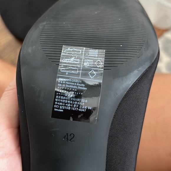 no tags never been worn sock booties with approximate 3” heel - from H &M - Picture 7 of 7